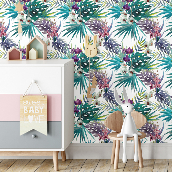 Kid Wall Mural - Wallpaper - Tropical