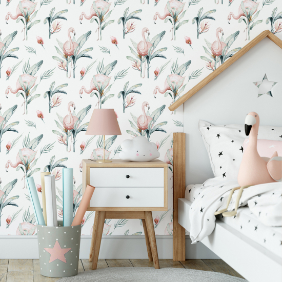 Kid Wall Mural - Wallpaper - Tropical