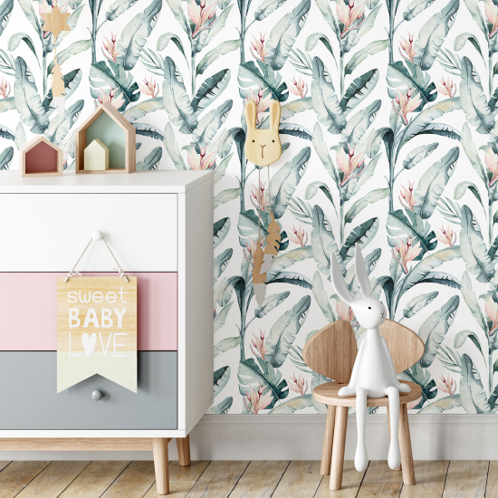 Kid Wall Mural - Wallpaper - Tropical