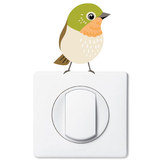 Light Switch Sticker - Bird