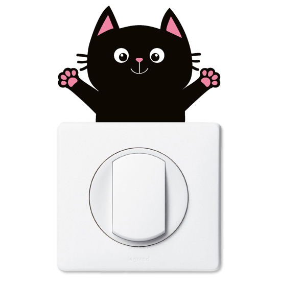 Light Switch Sticker - Cat