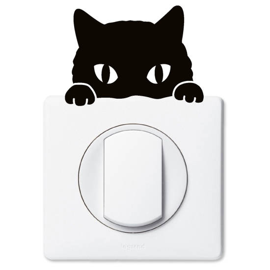 Light Switch Sticker - Cat