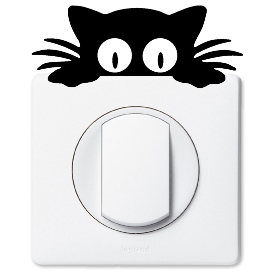 Light Switch Sticker - Cat