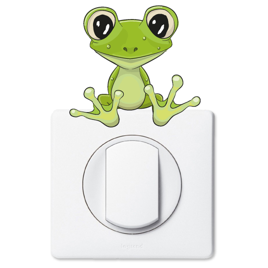 Light Switch Sticker - Frog