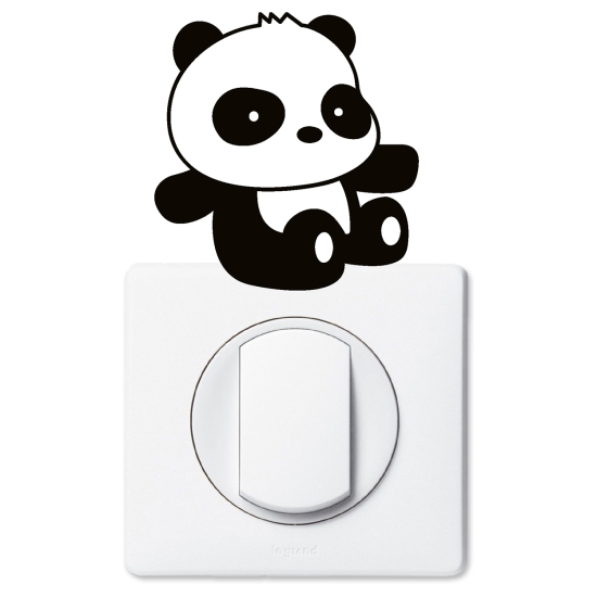 Light Switch Sticker - Panda