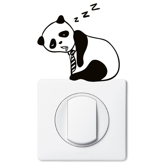 Light Switch Sticker - Panda