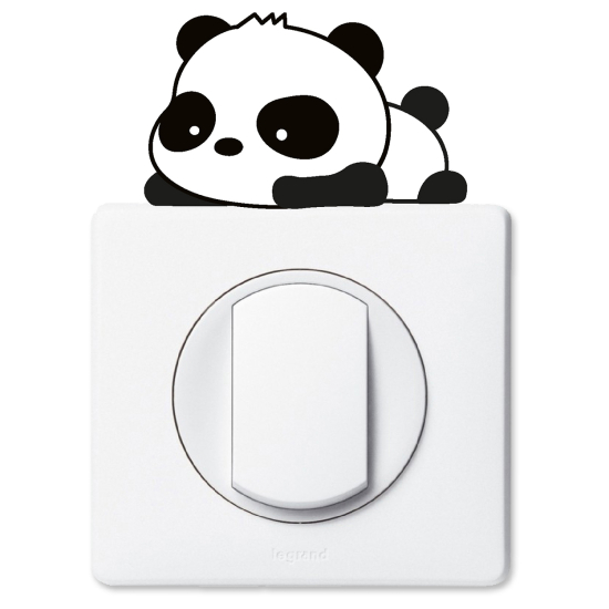 Light Switch Sticker - Panda