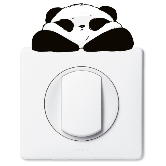 Light Switch Sticker - Panda