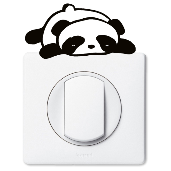 Light Switch Sticker - Panda