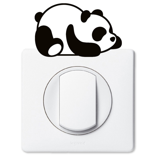 Light Switch Sticker - Panda