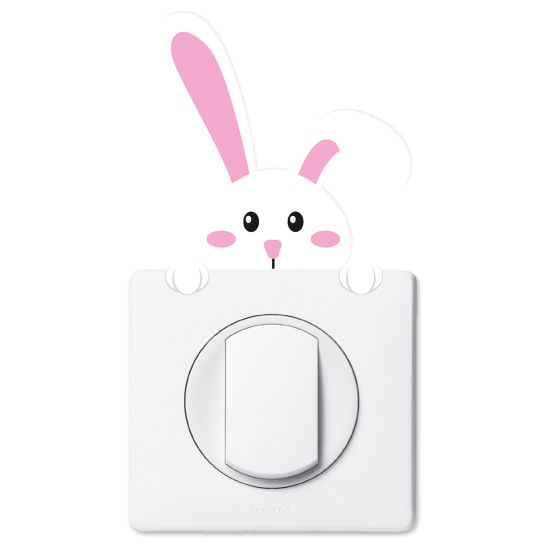 Light Switch Sticker - Rabbit