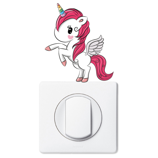 Light Switch Sticker - Unicorn