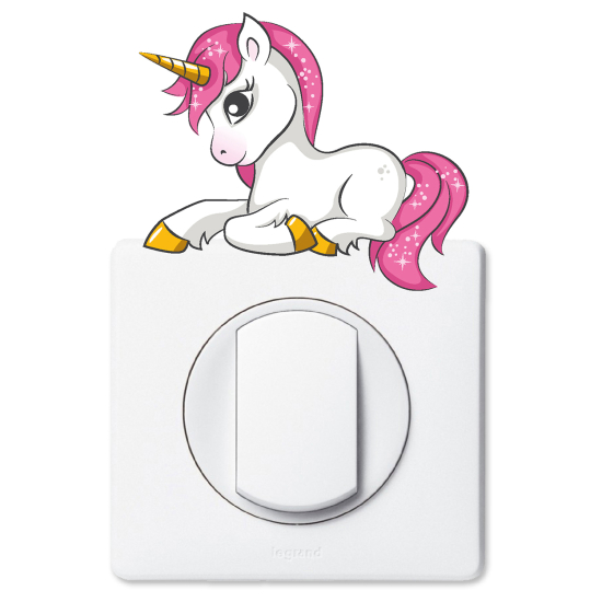 Light Switch Sticker - Unicorn