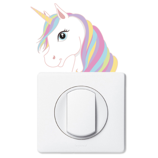 Light Switch Sticker - Unicorn