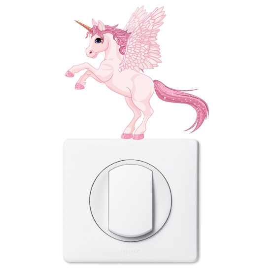 Light Switch Sticker - Unicorn