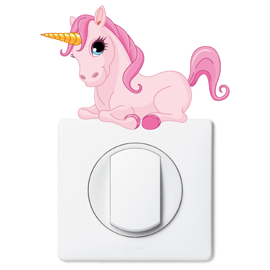 Light Switch Sticker - Unicorn