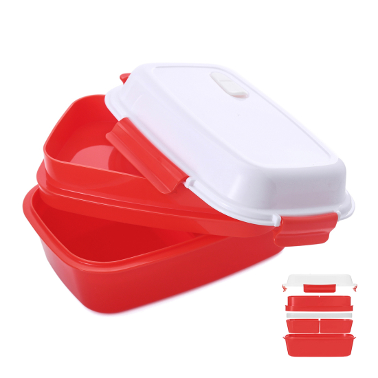 Lunch box - red