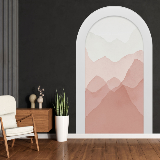 Optical Illusions Arch Wall Sticker - Abstract