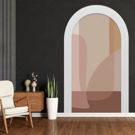 Optical Illusions Arch Wall Sticker - Abstract