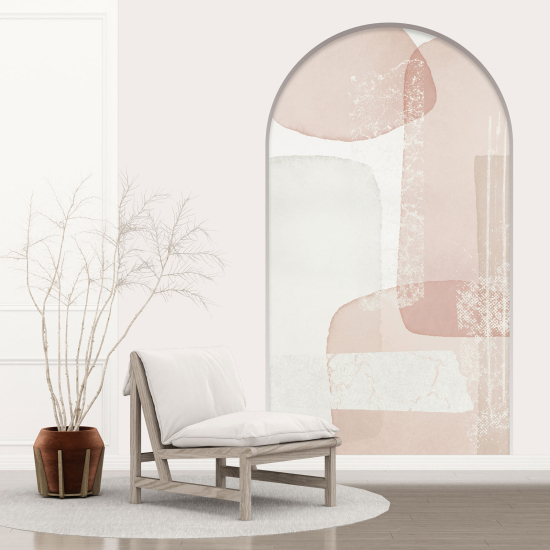 Optical Illusions Arch Wall Sticker - Abstract