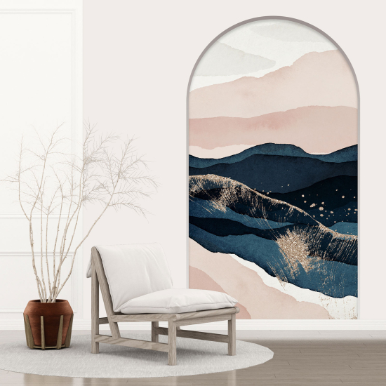 Optical Illusions Arch Wall Sticker - Abstract