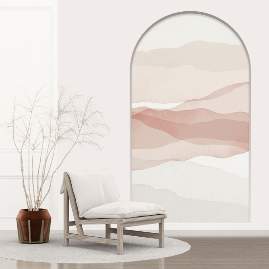 Optical Illusions Arch Wall Sticker - Abstract