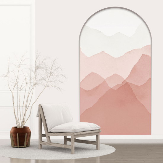 Optical Illusions Arch Wall Sticker - Abstract