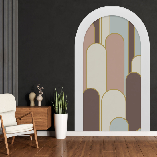 Optical Illusions Arch Wall Sticker - Arches Design