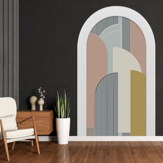 Optical Illusions Arch Wall Sticker - Arches Design