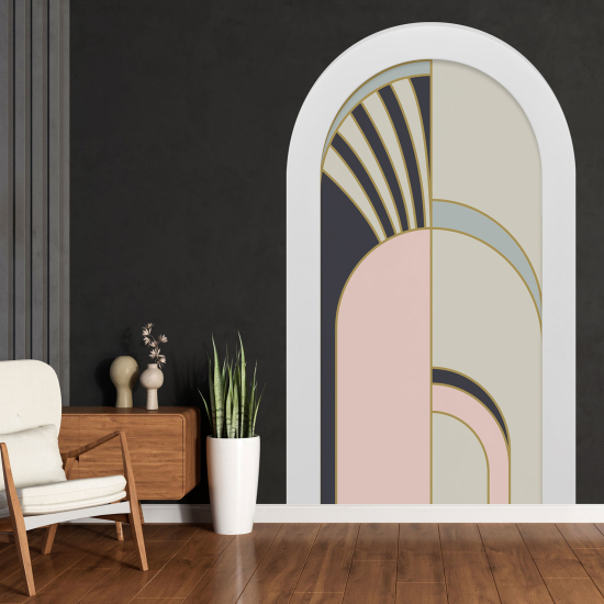 Optical Illusions Arch Wall Sticker - Arches Design