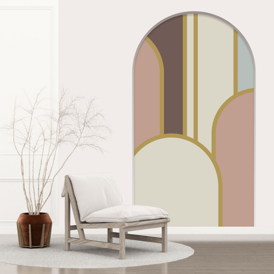 Optical Illusions Arch Wall Sticker - Arches design