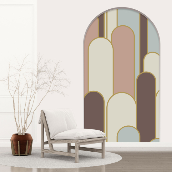 Optical Illusions Arch Wall Sticker - Arches design