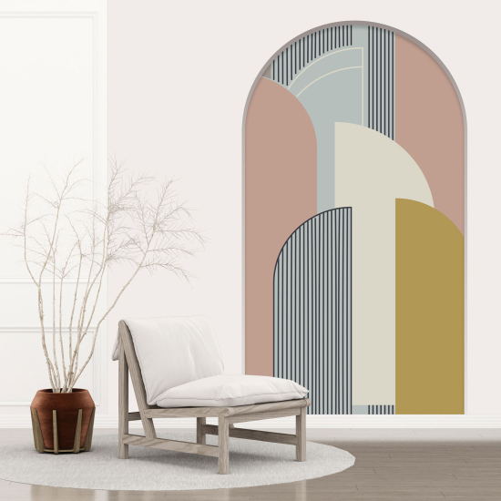 Optical Illusions Arch Wall Sticker - Arches Design