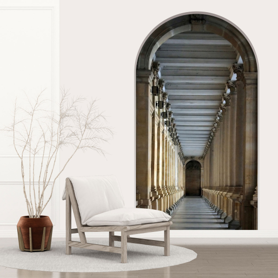 Optical Illusions Arch Wall Sticker - Column