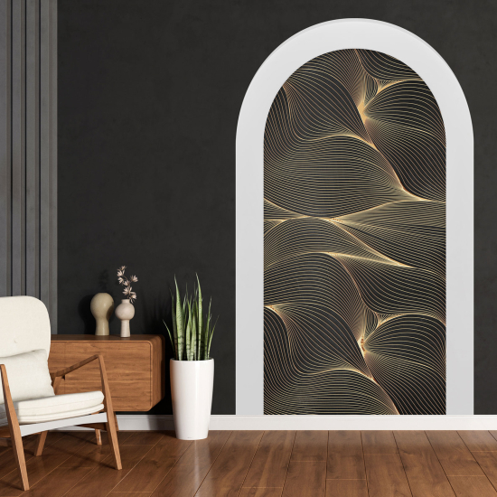 Optical Illusions Arch Wall Sticker - Design