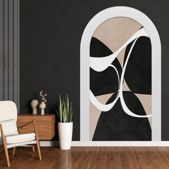 Optical Illusions Arch Wall Sticker - Design