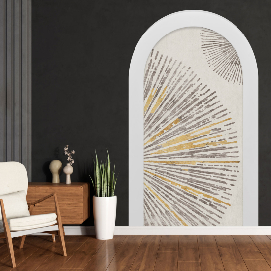 Optical Illusions Arch Wall Sticker - Design