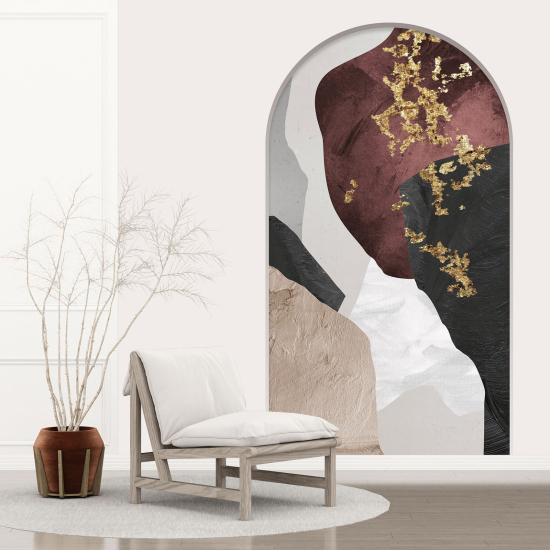 Optical Illusions Arch Wall Sticker - Design