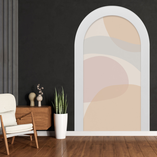 Optical Illusions Arch Wall Sticker - Modern