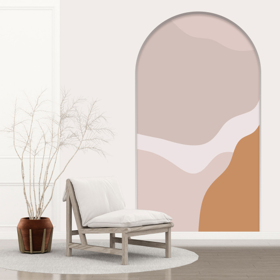 Optical Illusions Arch Wall Sticker - Modern