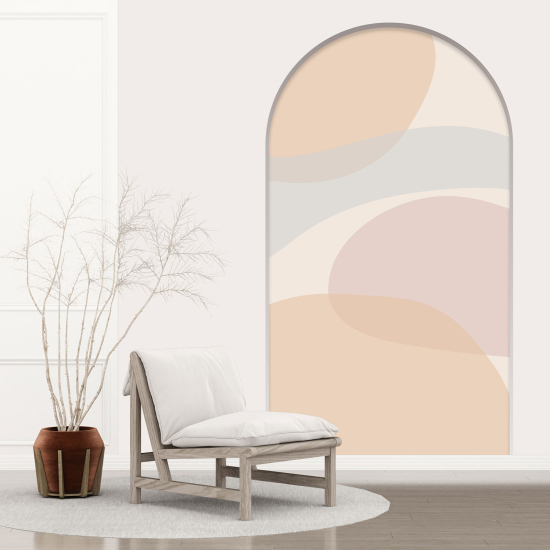 Optical Illusions Arch Wall Sticker - Modern