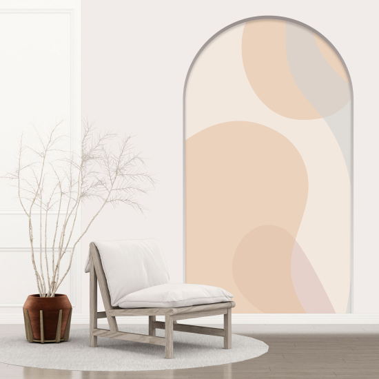 Optical Illusions Arch Wall Sticker - Modern