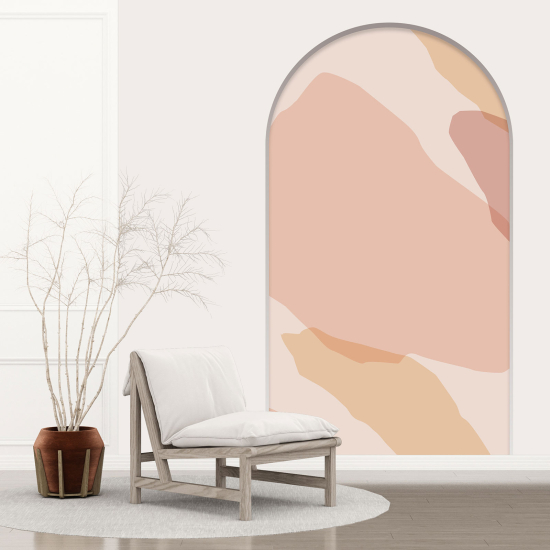 Optical Illusions Arch Wall Sticker - Modern