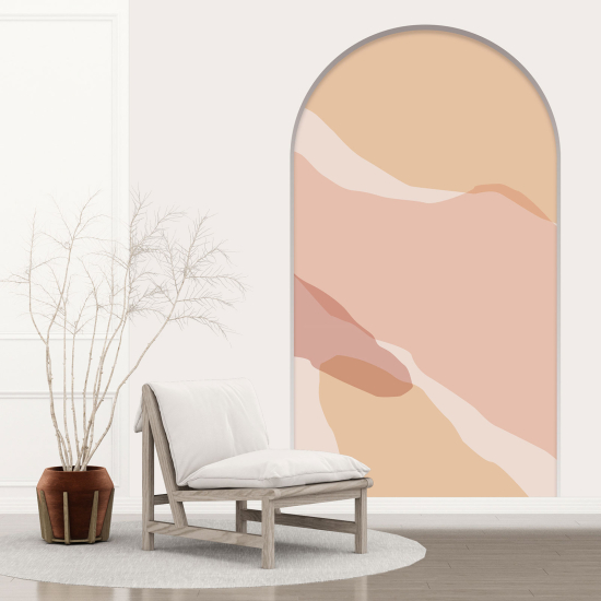 Optical Illusions Arch Wall Sticker - Modern