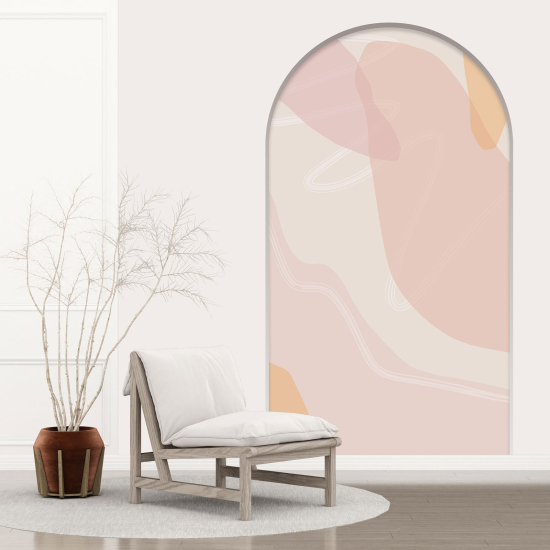 Optical Illusions Arch Wall Sticker - Modern