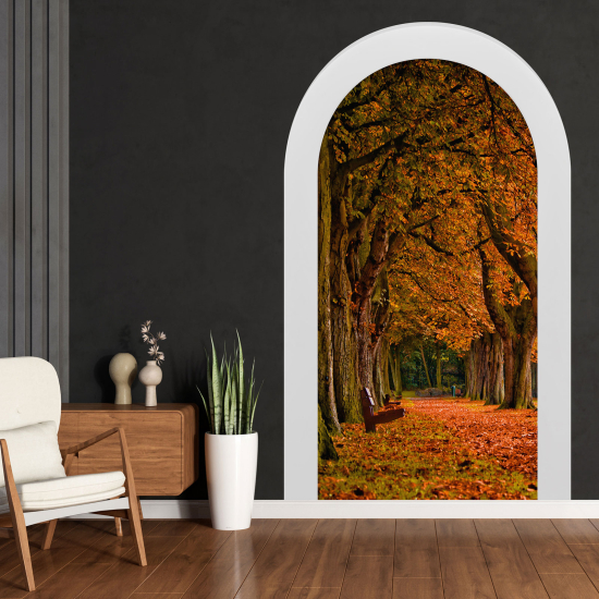 Optical Illusions Arch Wall Sticker - Path