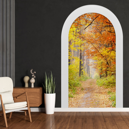 Optical Illusions Arch Wall Sticker - Path