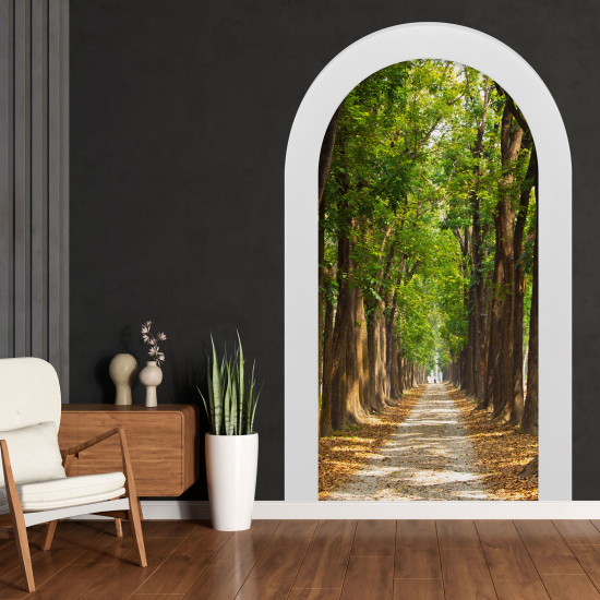 Optical Illusions Arch Wall Sticker - Path