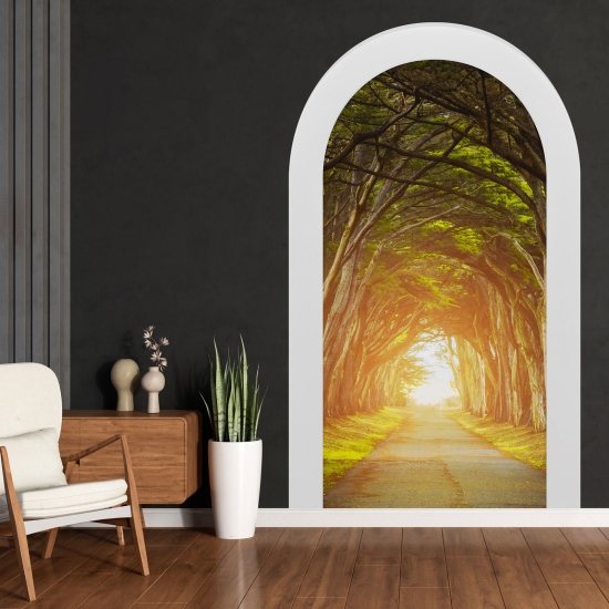 Optical Illusions Arch Wall Sticker - Path