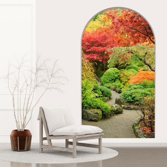 Optical Illusions Arch Wall Sticker - Path